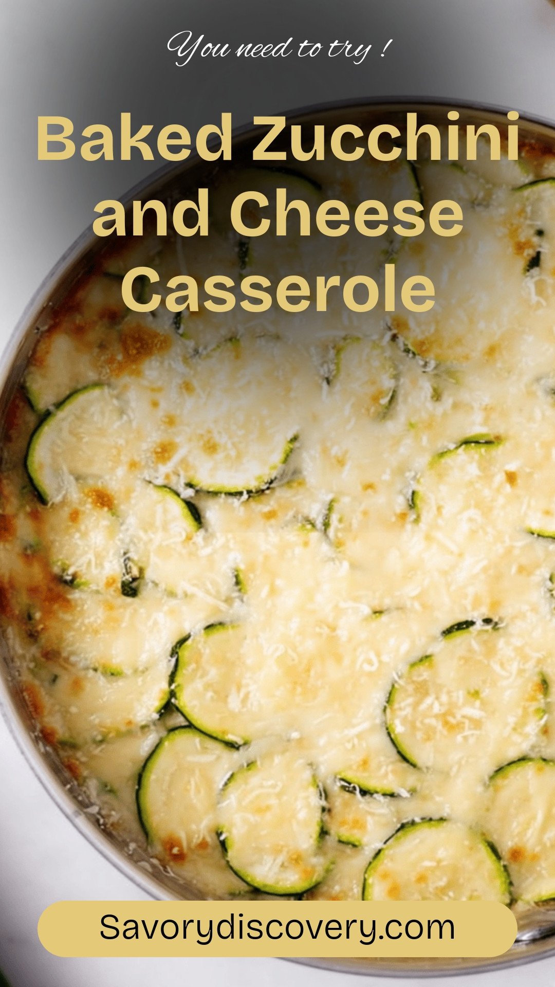 Baked Zucchini and Cheese Casserole