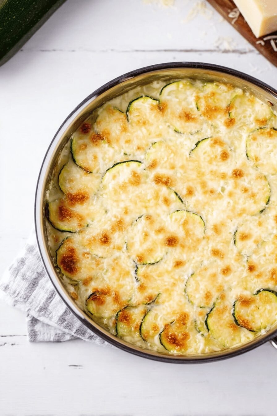 Baked Zucchini and Cheese Casserole