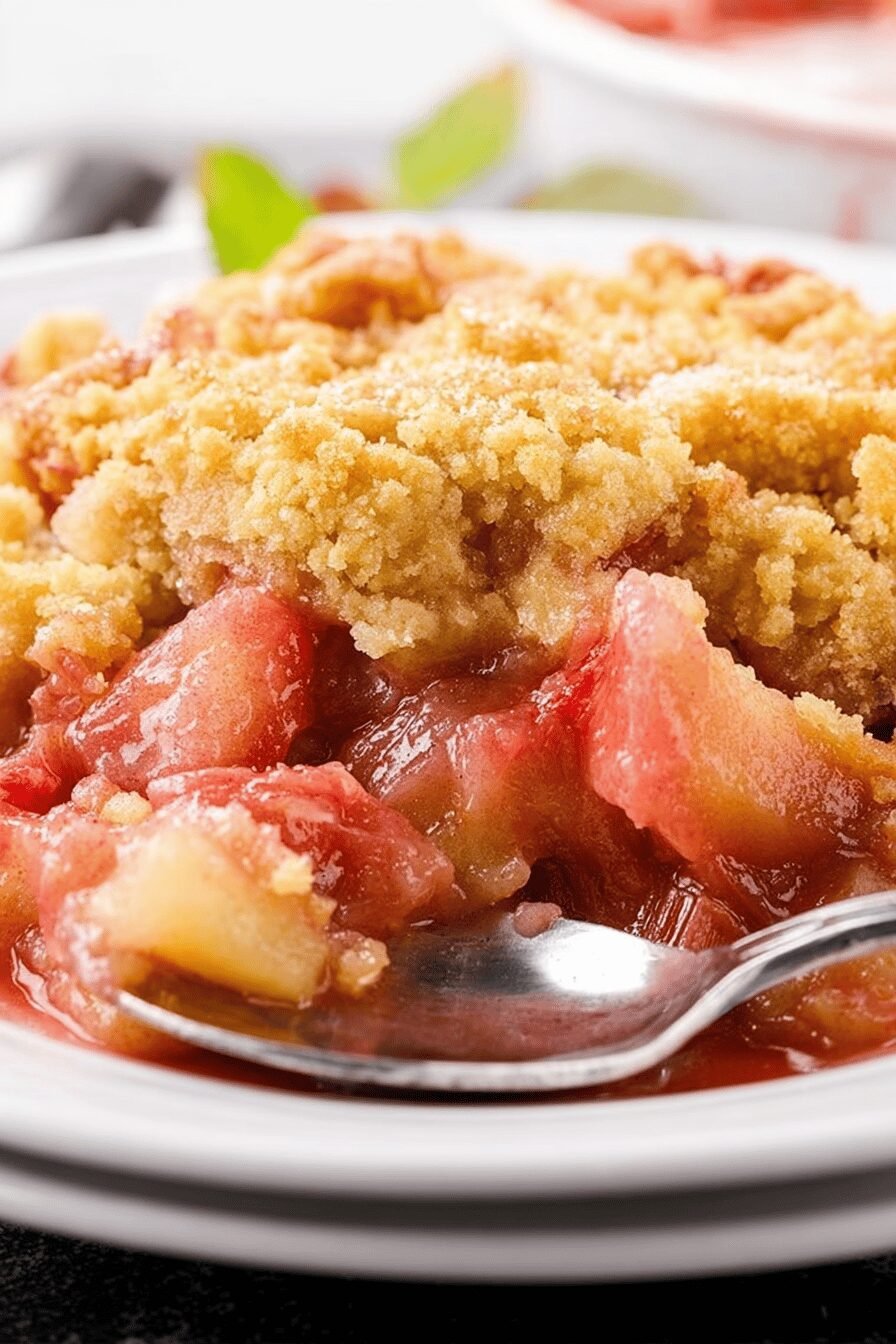 Easy Rhubarb Dump Cake Recipe for a Sweet Tangy Dessert