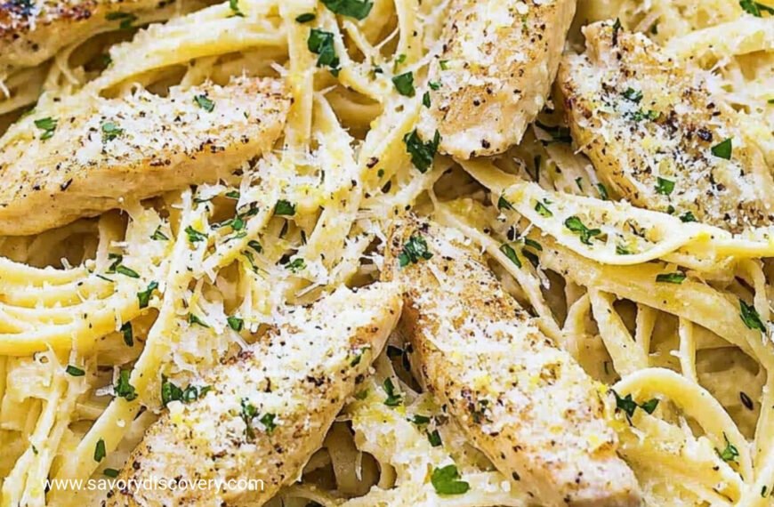Creamy Garlic Lemon Pasta