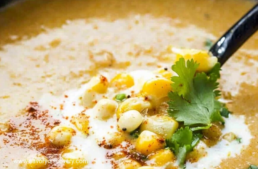 Creamy Mexican Street Corn Soup