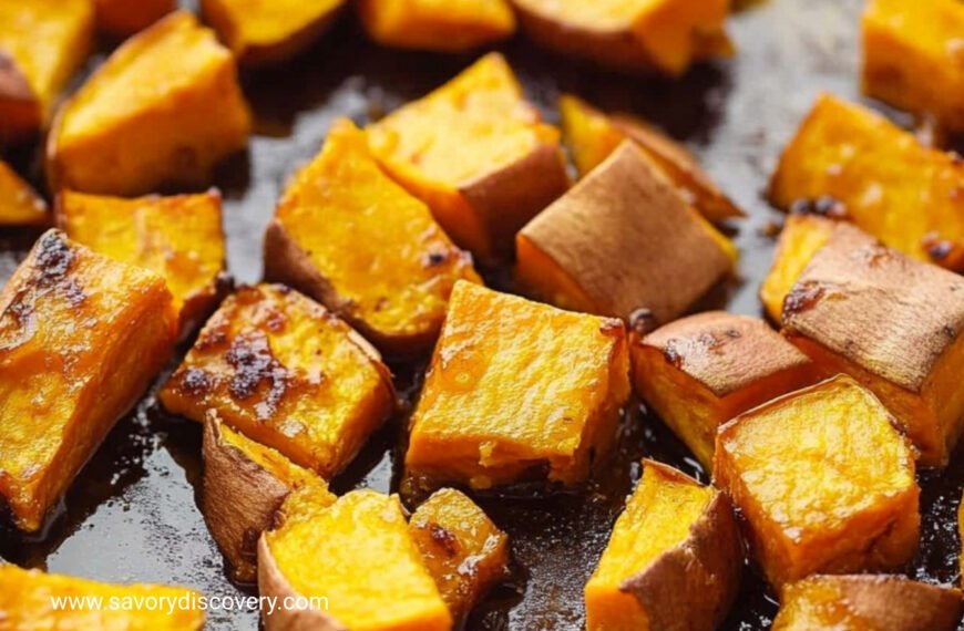 Perfectly Caramelized Sweet Potato Wedges