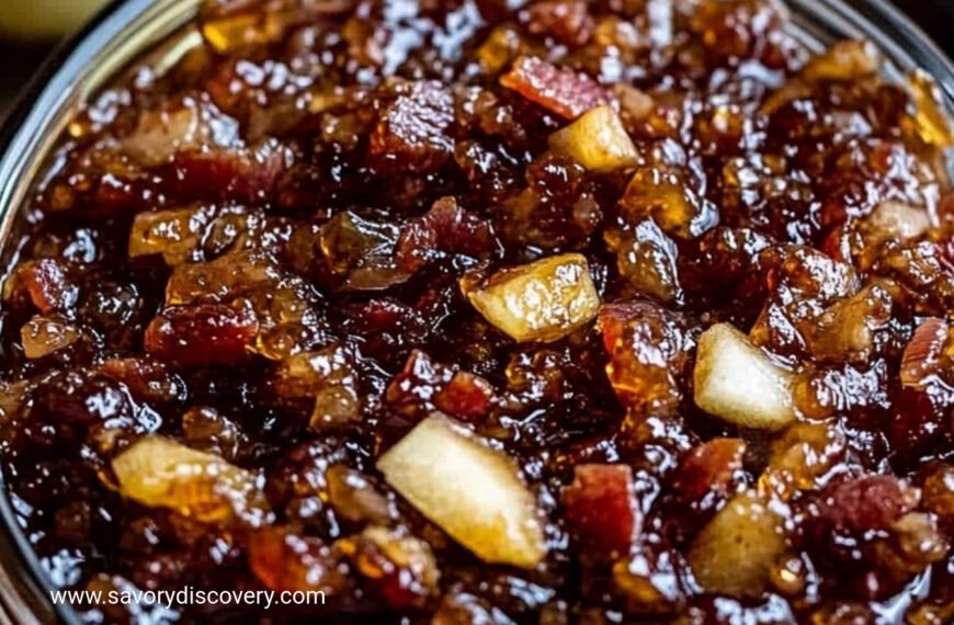 Savory Apple Bacon Jam Infusion