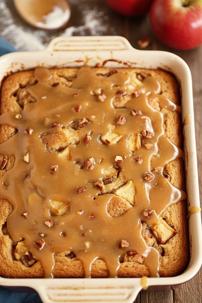 Apple Dapple Sheet Cake Recipe