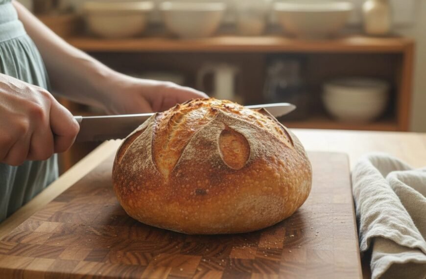 Artisan Sourdough Boule Bread Recipe