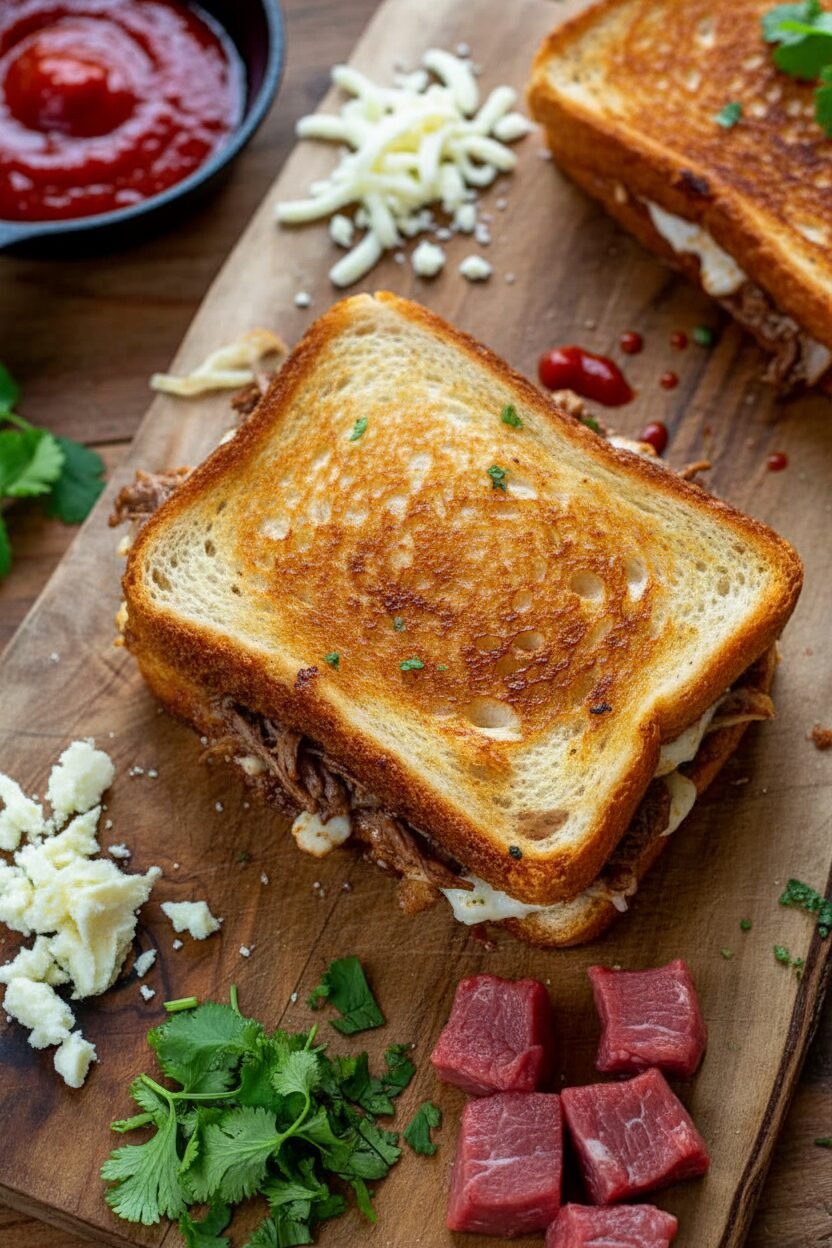 Birria Grilled Cheese Recipe for Tacos