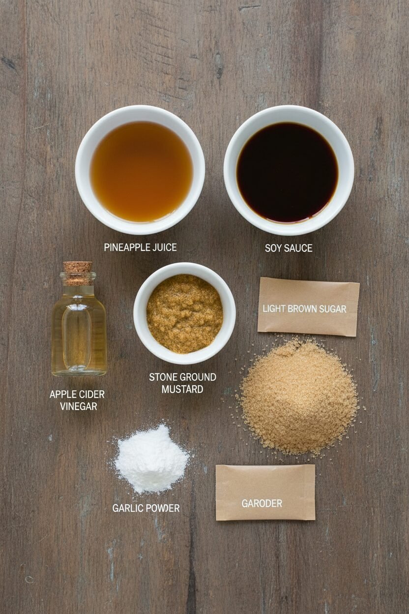 Brown Sugar Pineapple Glaze for Ham