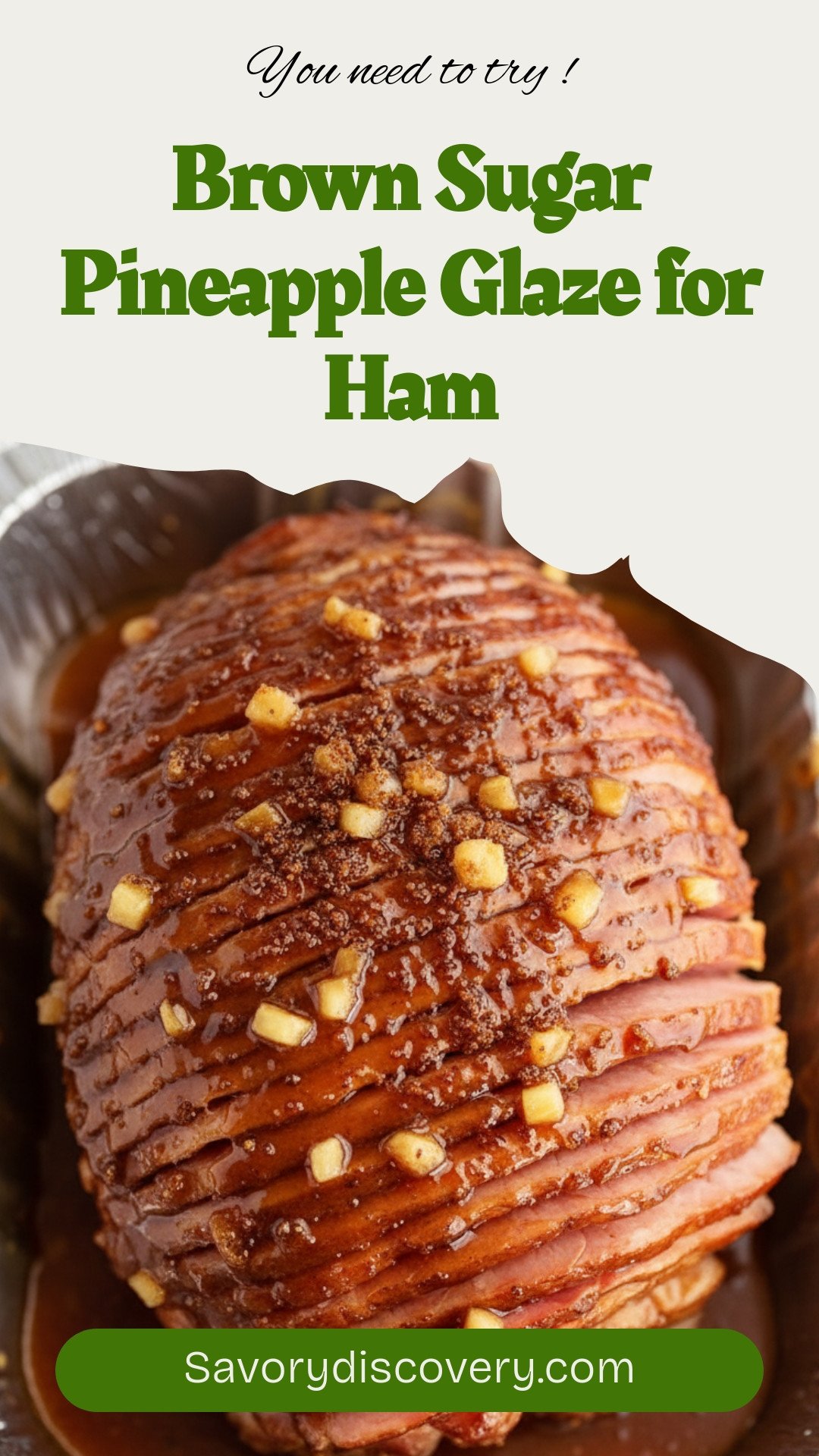 Brown Sugar Pineapple Glaze for Ham