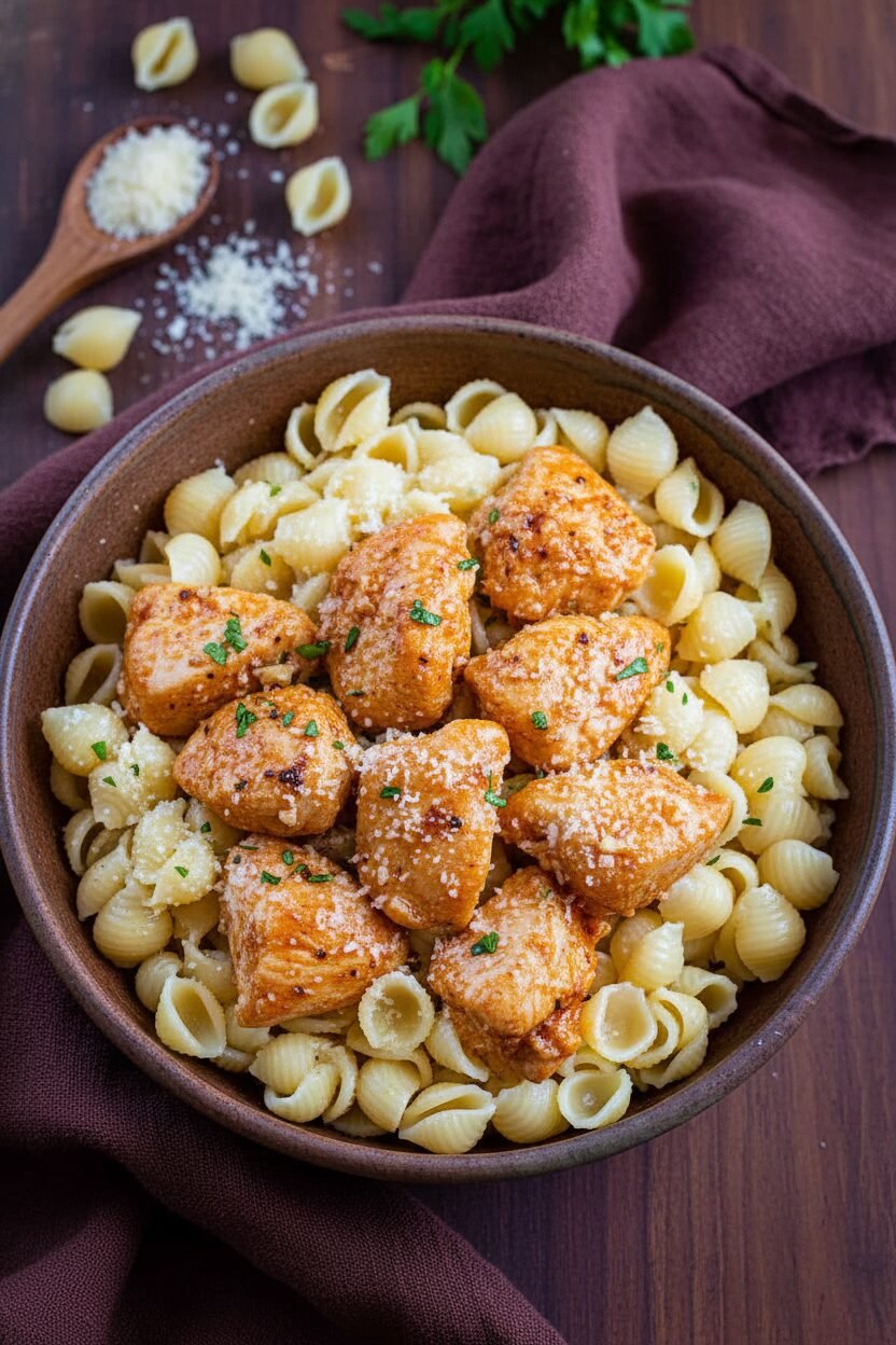Chicken and Buttered Noodles Recipe