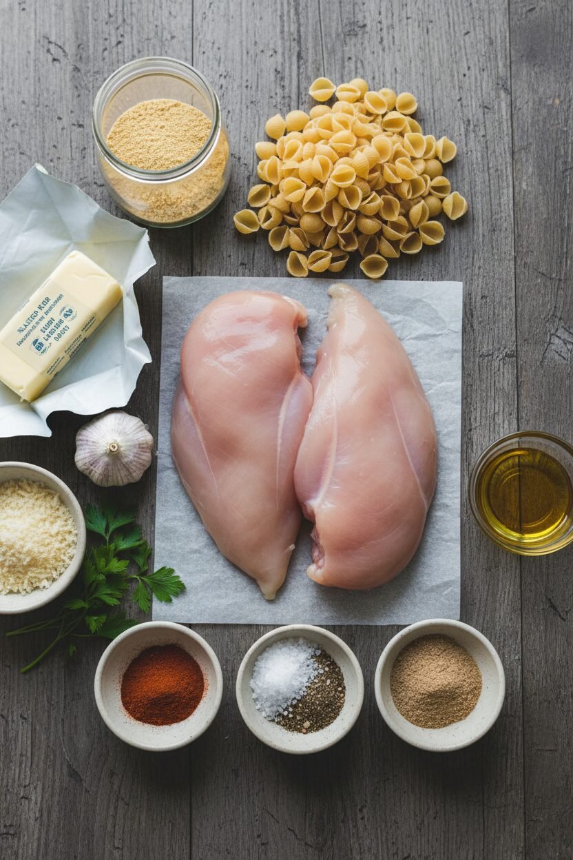 Chicken and Buttered Noodles Recipe