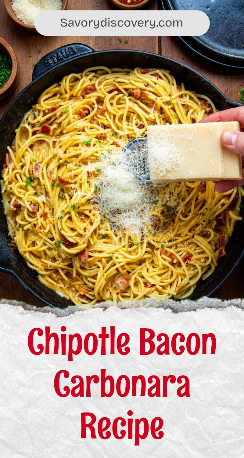 Chipotle Bacon Carbonara Recipe