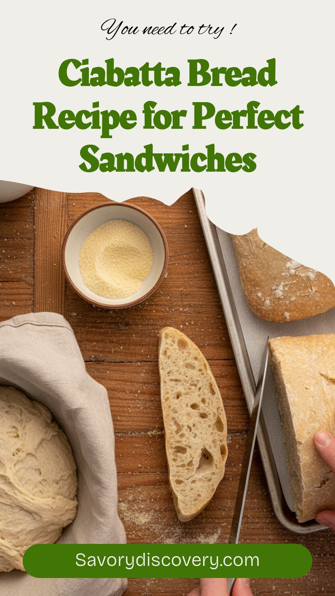 Ciabatta Bread Recipe for Perfect Sandwiches