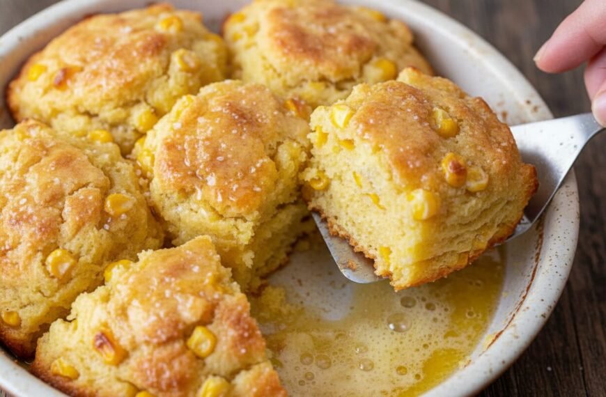 Cornbread Butter Swim Biscuits Recipe