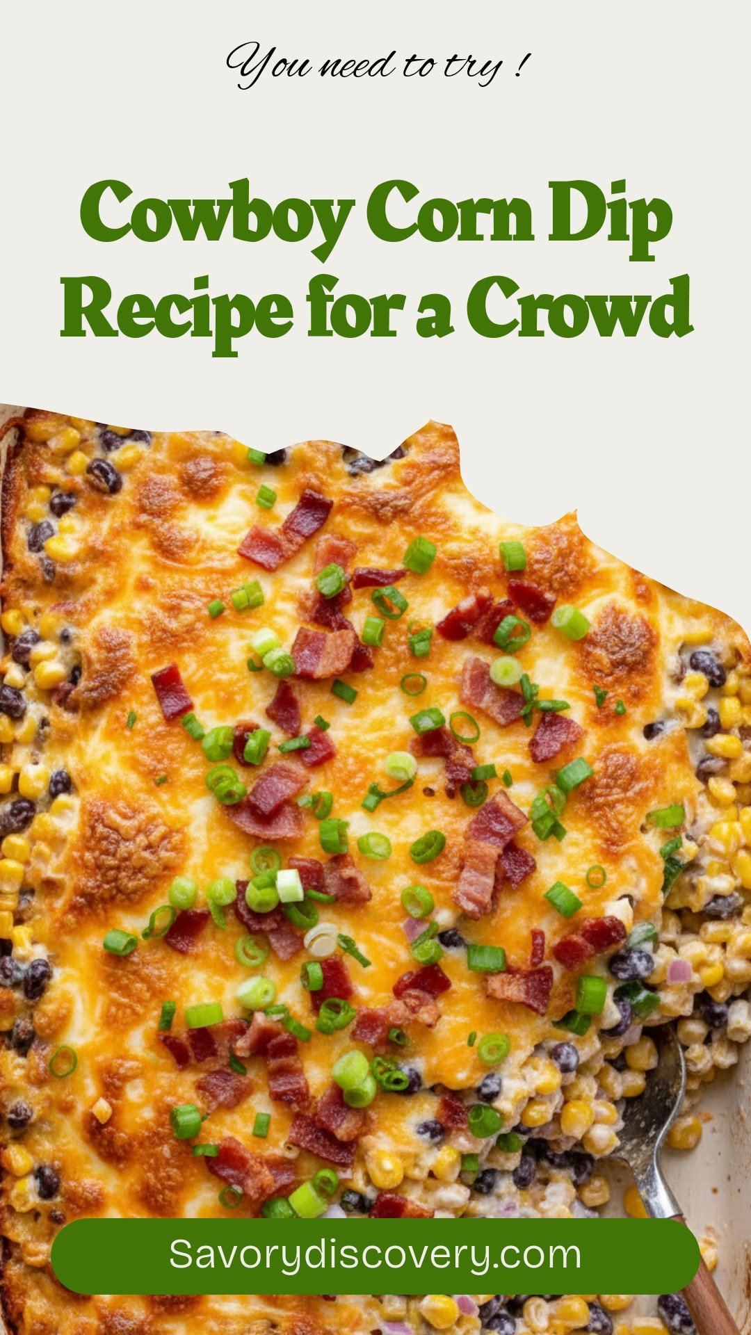 Cowboy Corn Dip Recipe for a Crowd