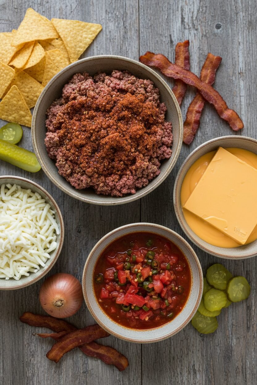 Creamy Cheeseburger Dip Recipe