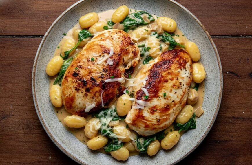 Creamy Chicken and Gnocchi Recipe