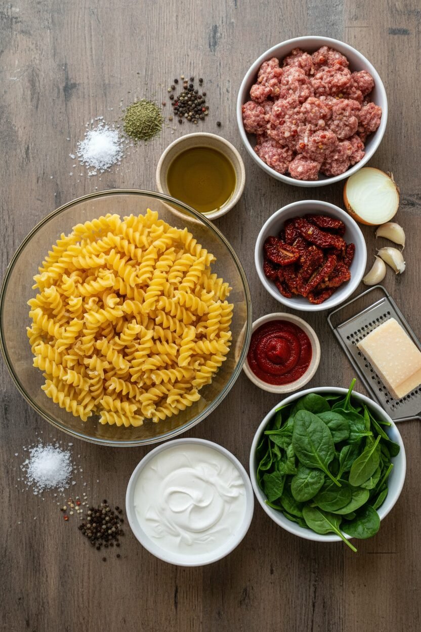 Creamy Italian Sausage Pasta Recipe