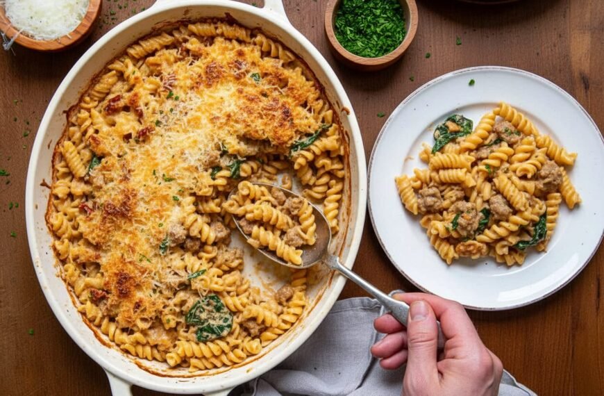 Creamy Italian Sausage Pasta Recipe