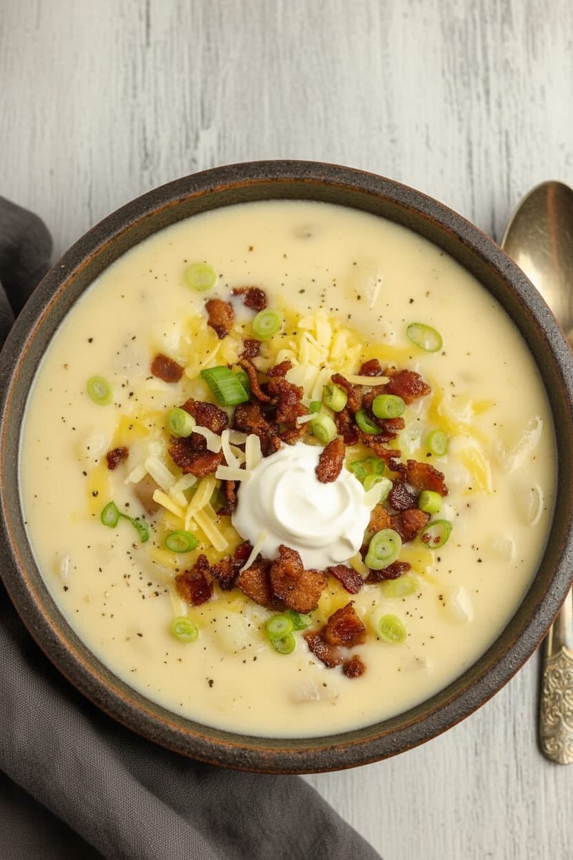 Creamy Loaded Potato Soup Recipe