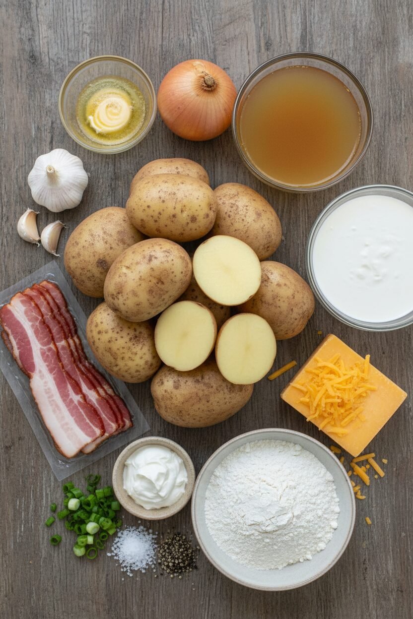 Creamy Loaded Potato Soup Recipe