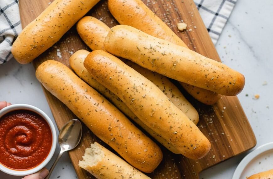 Crispy Homemade Sourdough Breadsticks Recipe