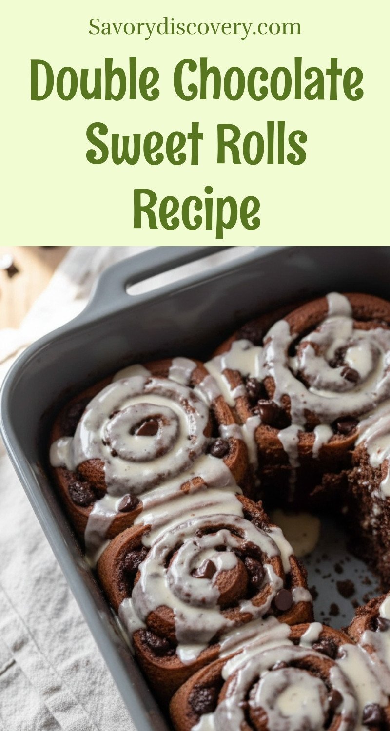 Double Chocolate Sweet Rolls Recipe