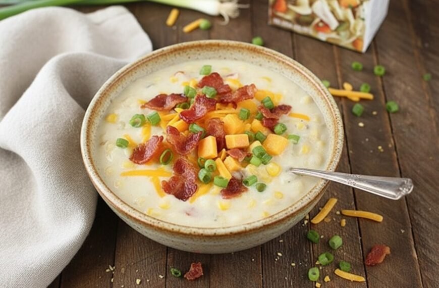 Easy Bacon Corn Chowder Recipe
