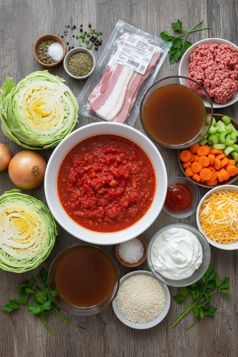 Easy Cabbage Roll Soup Recipe