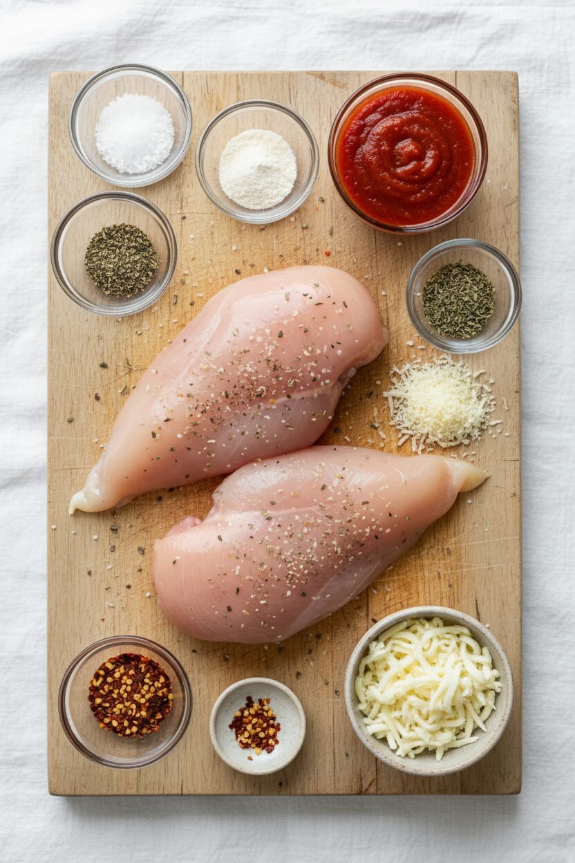 Easy Chicken Marinara Casserole Recipe