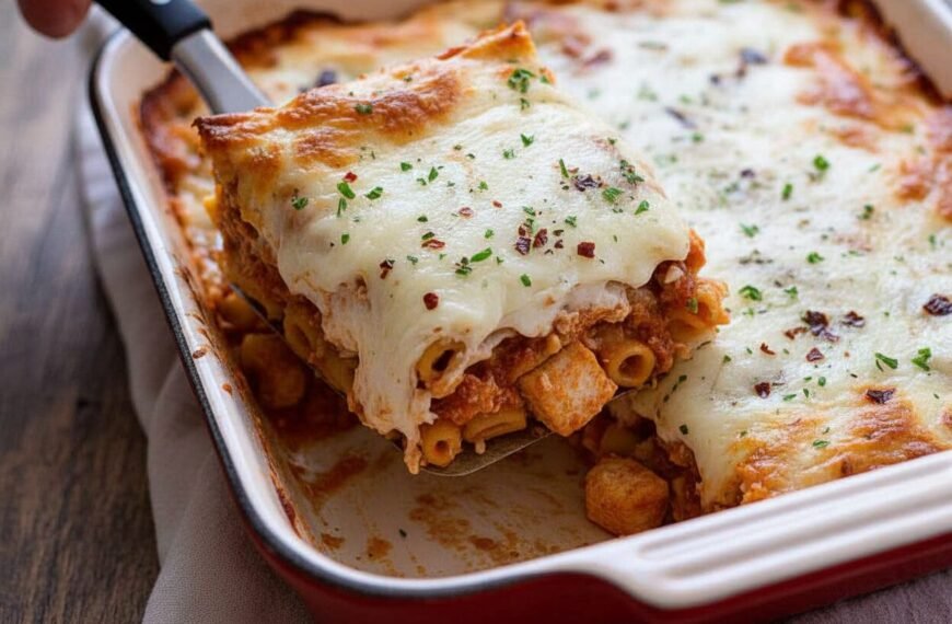 Easy Chicken Marinara Casserole Recipe
