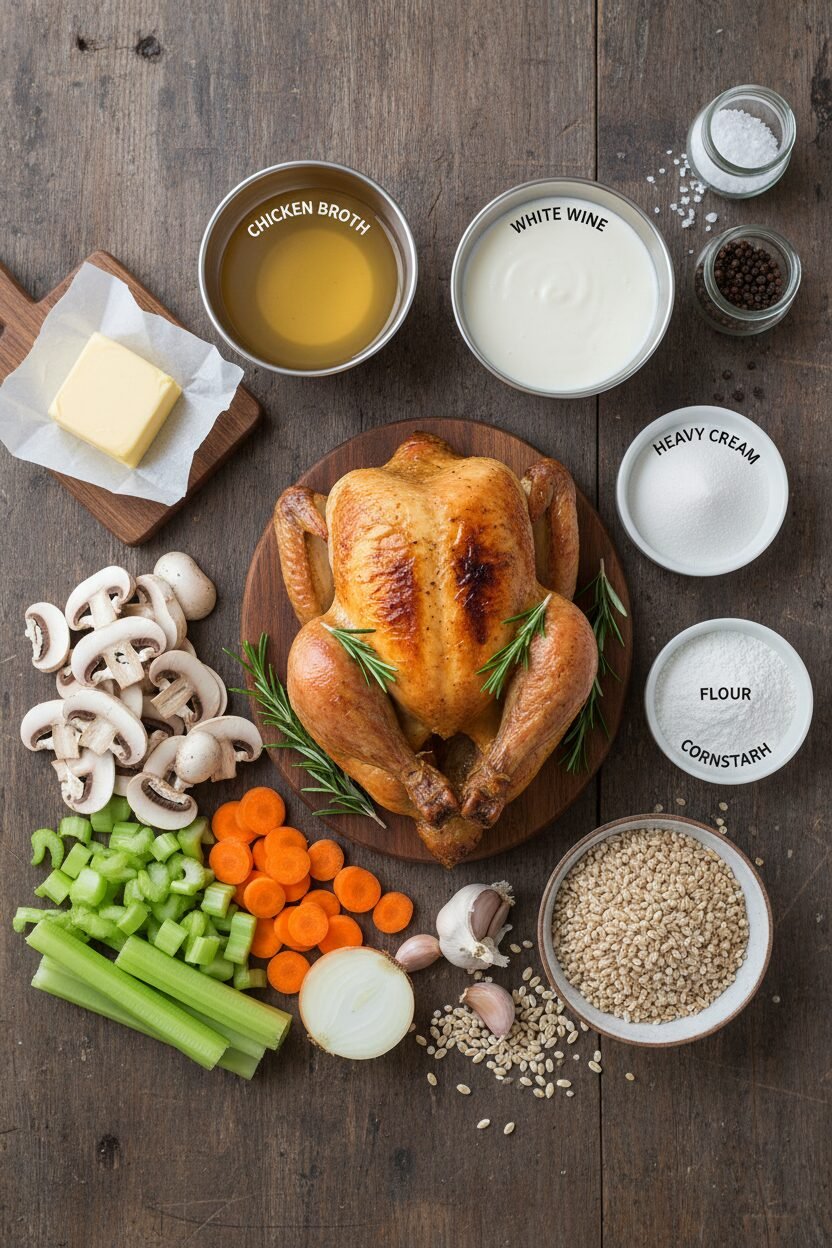 Easy Chicken Marsala Soup Recipe