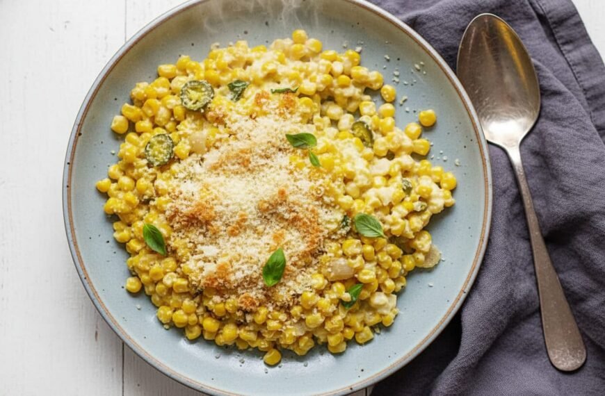 Easy Creamy Corn Casserole Recipe