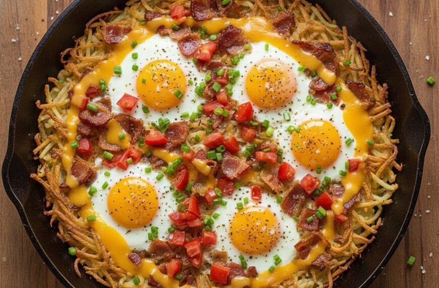 Easy Hash Brown Breakfast Skillet Recipe