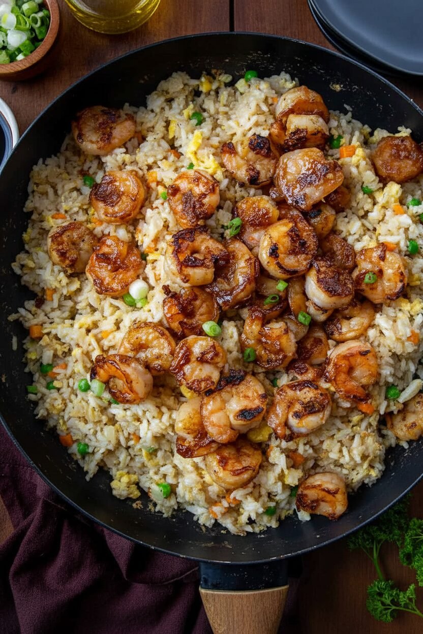 Easy Homemade Shrimp Fried Rice Recipe