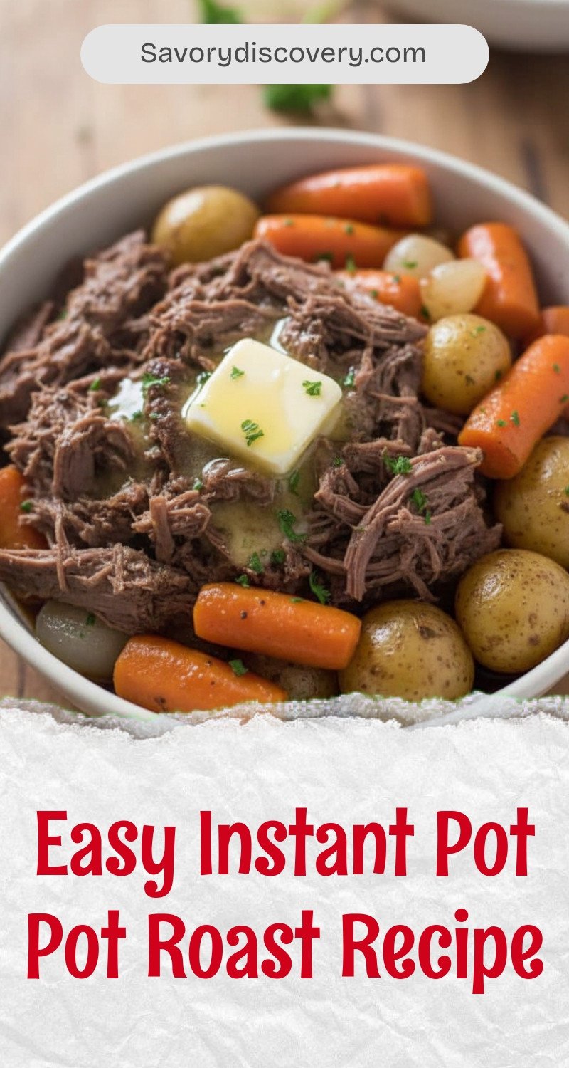 Easy Instant Pot Pot Roast Recipe