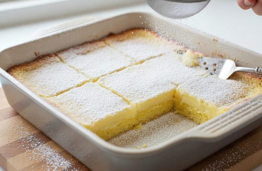 Easy Lemon Squares Recipe