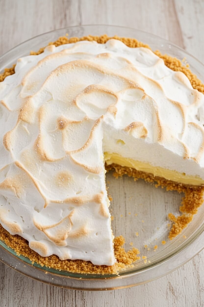 Easy No-Bake Lemon Icebox Pie Recipe