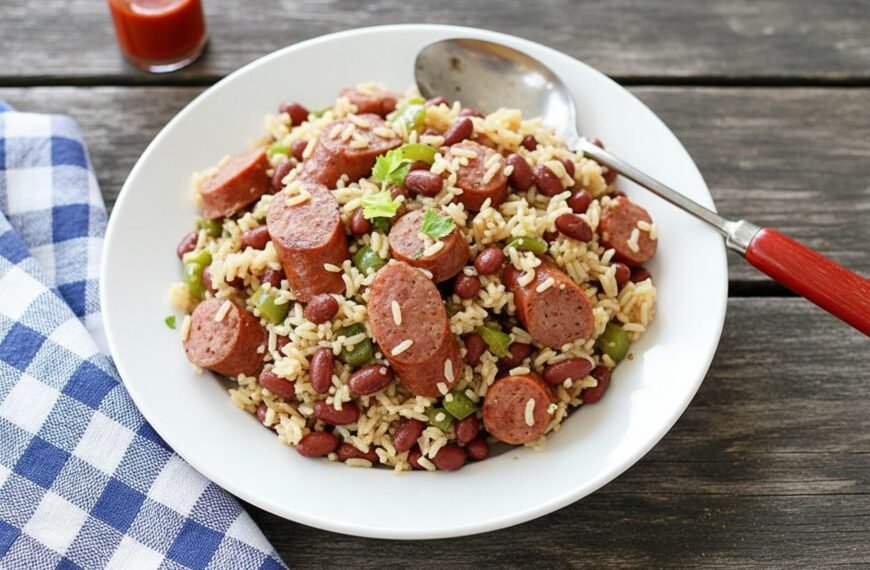 Easy One-Pot Red Beans and Rice