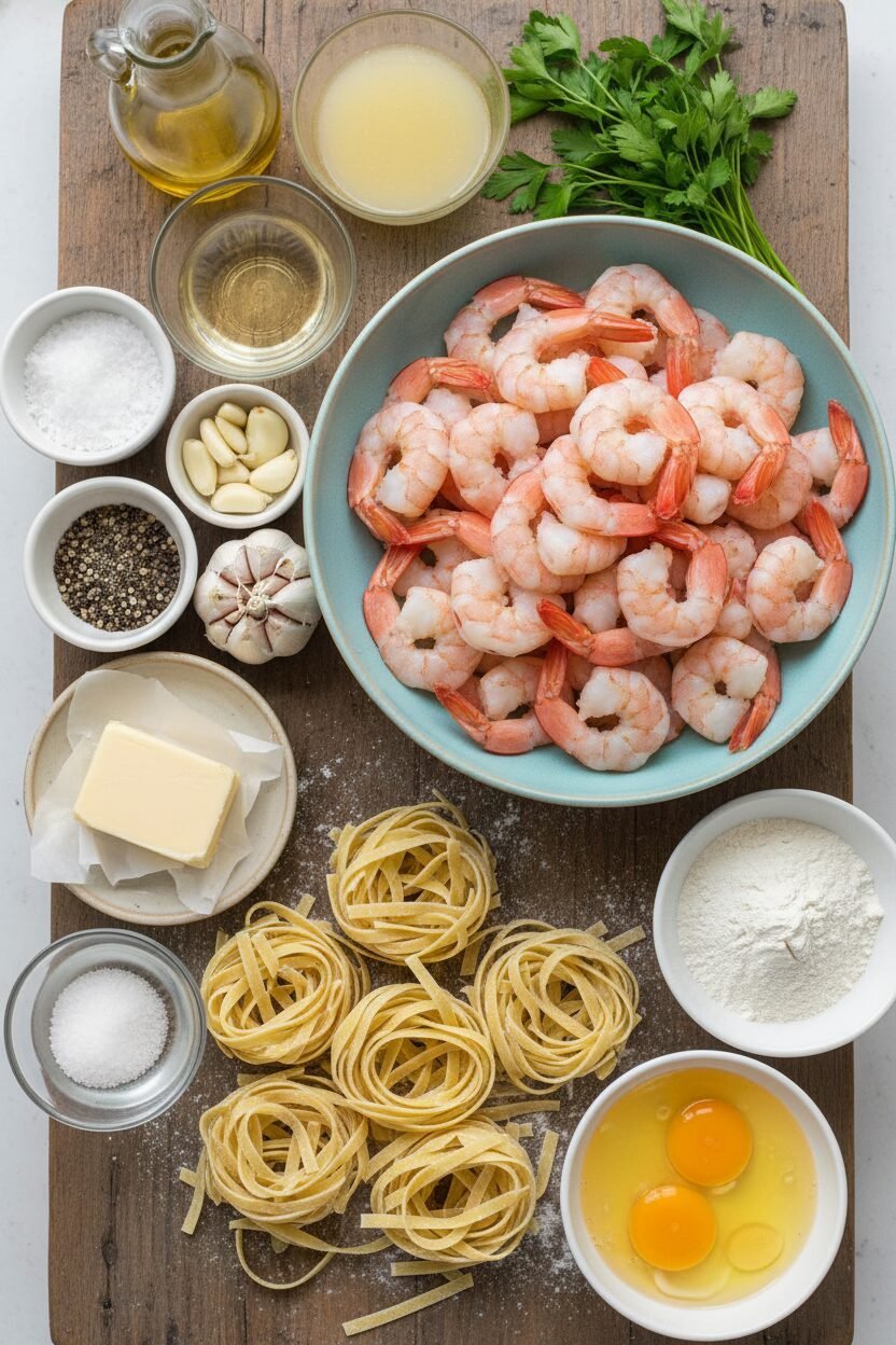 Easy Shrimp Scampi Linguine Recipe