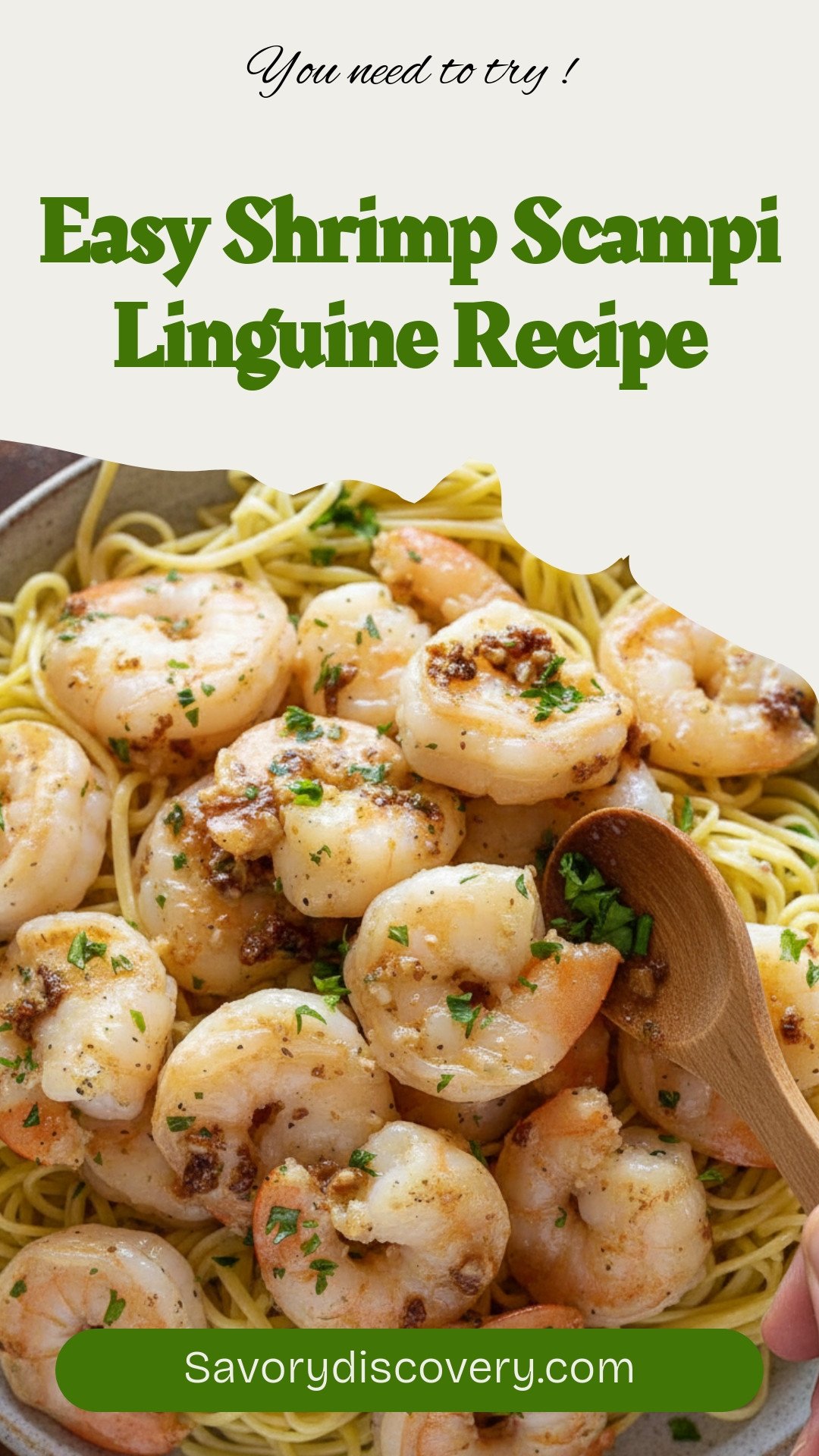 Easy Shrimp Scampi Linguine Recipe