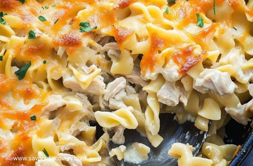 Easy Skillet Turkey Noodle Bake