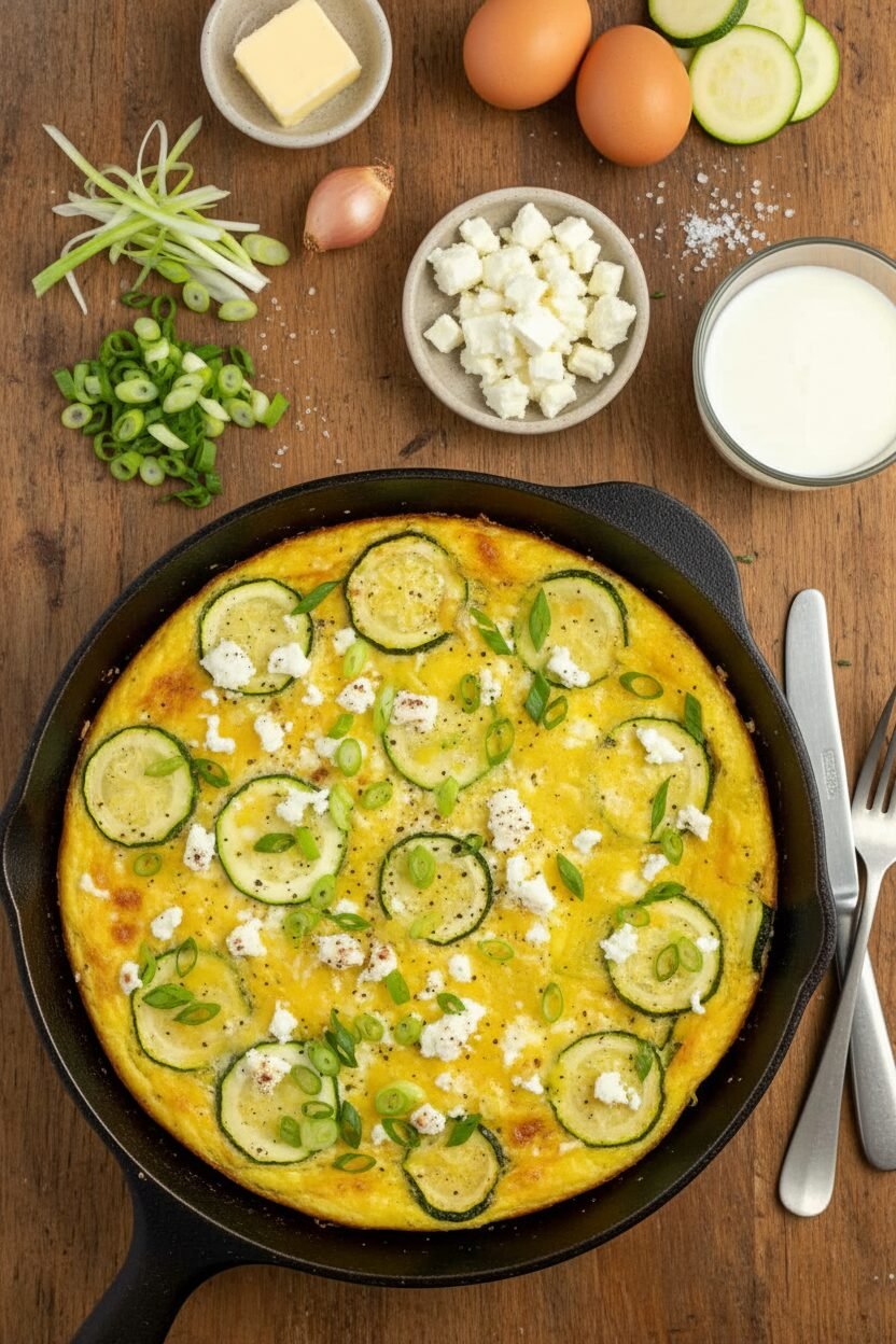 Easy Zucchini Frittata Recipe for Breakfast