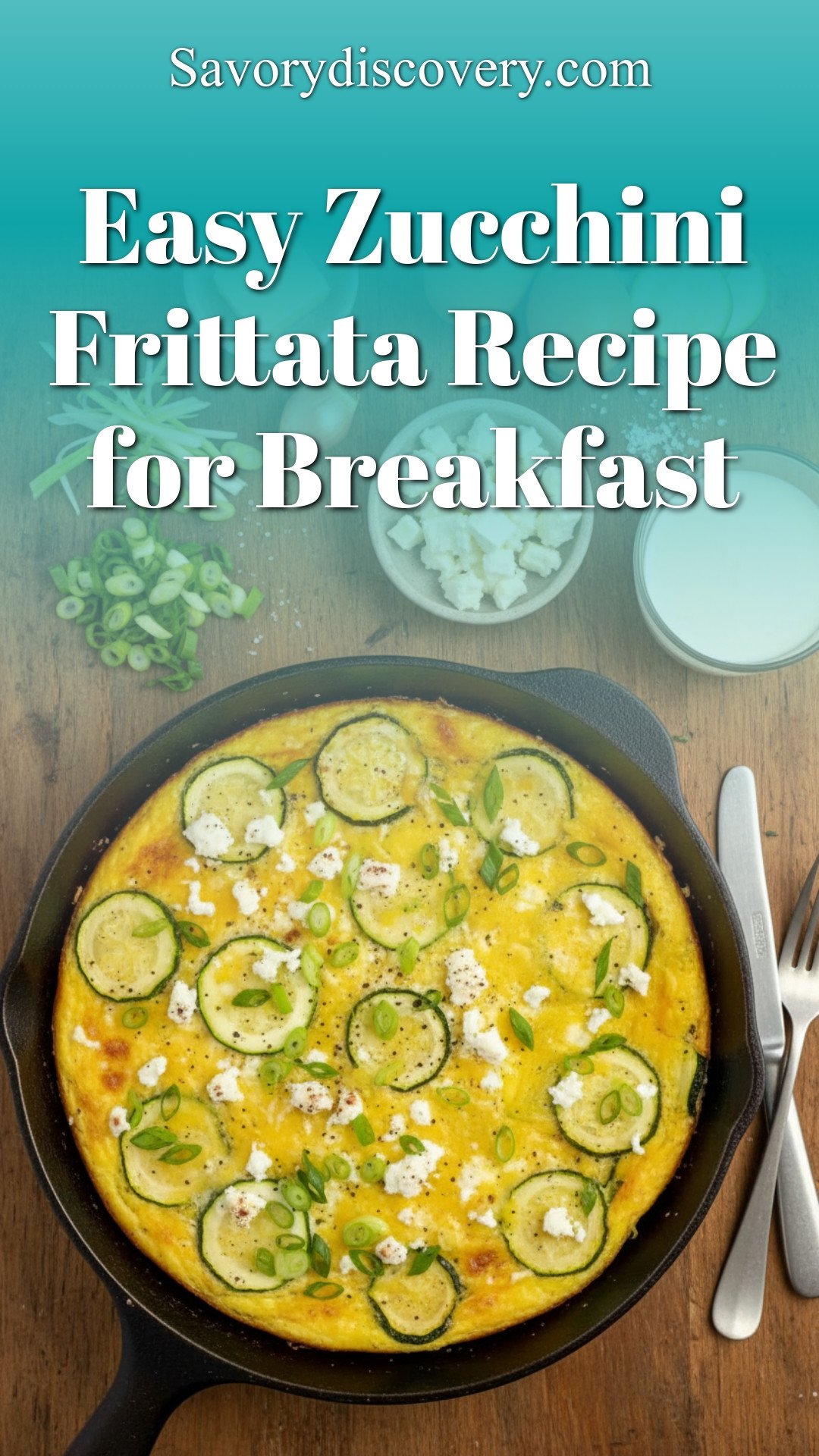 Easy Zucchini Frittata Recipe for Breakfast