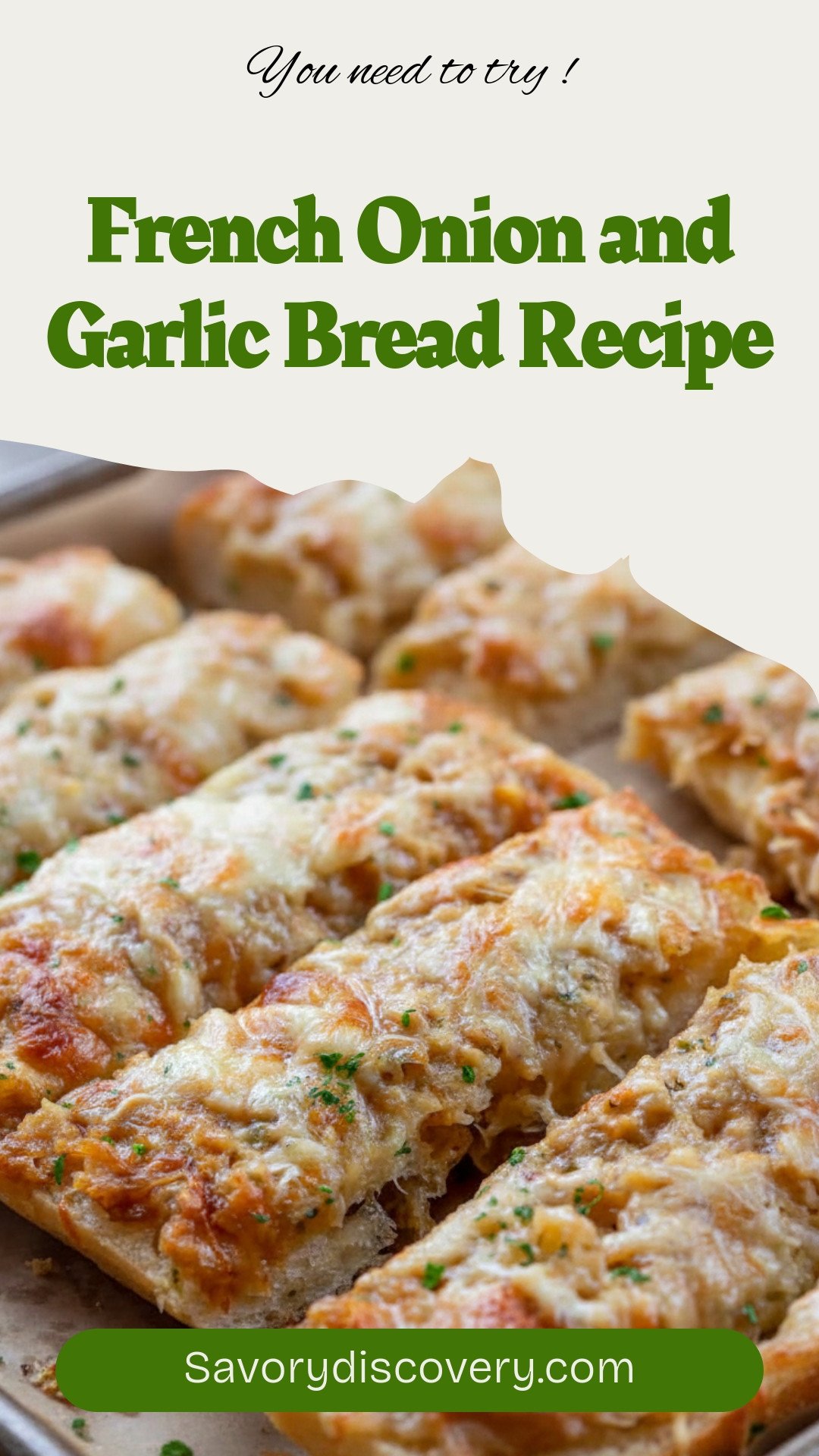 French Onion and Garlic Bread Recipe
