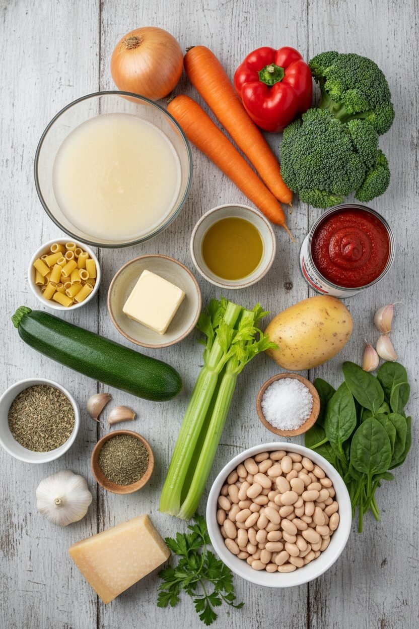 Hearty Minestrone Soup Recipe for Cold Days