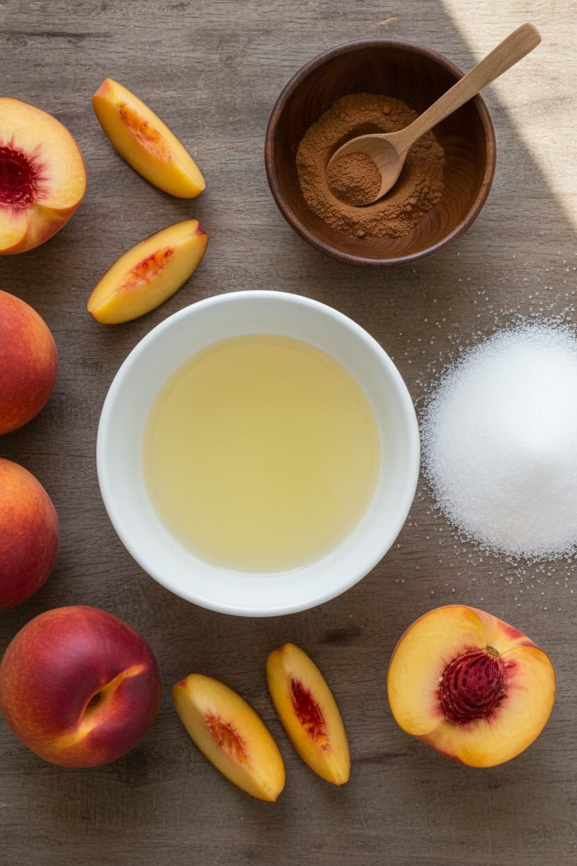 Homemade Peach Preserves Recipe for Canning