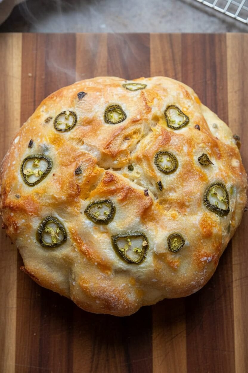 Jalapeno Cheddar Bread Recipe for Homemade Loaves