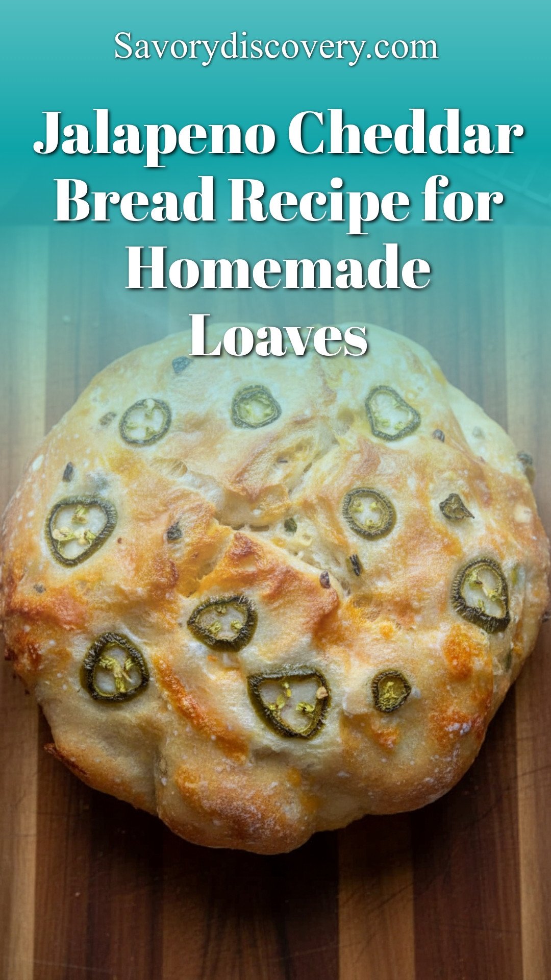 Jalapeno Cheddar Bread Recipe for Homemade Loaves
