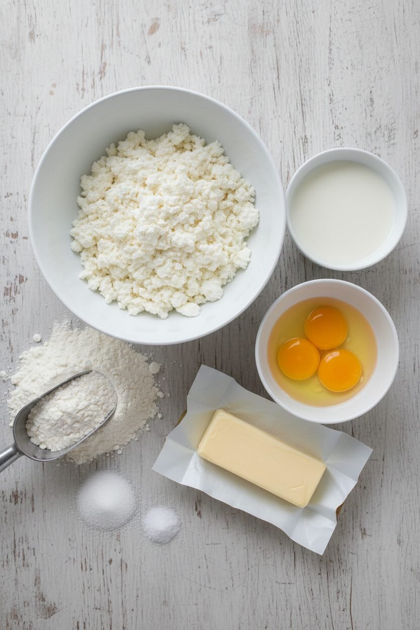 Light Fluffy Ricotta Cheese Pancakes Recipe