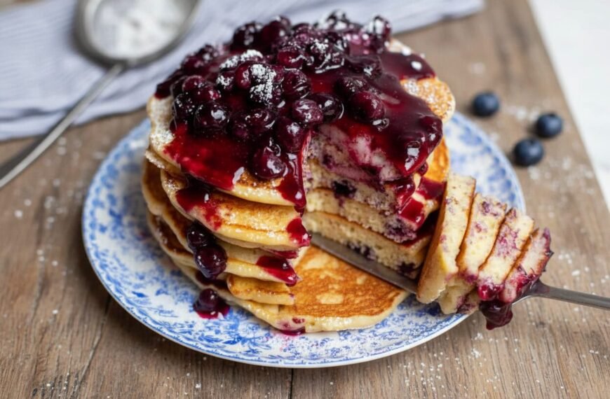 Light Fluffy Ricotta Cheese Pancakes Recipe